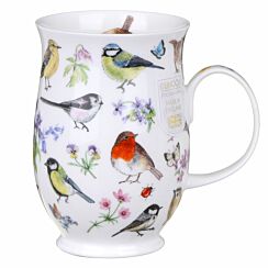 Bird Garden Bluetit Suffolk Shape Mug