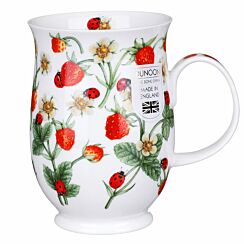 Dovedale Strawberry Suffolk Shape Mug