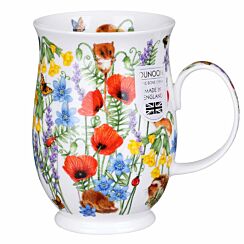 Hidden Garden Poppy Suffolk Shape Mug