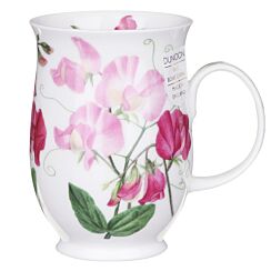 Sweet Peas Light Pink Suffolk Shape Mug