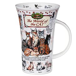 The World Of The Cat Glencoe shape Mug