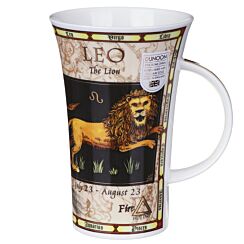 Zodiac Leo Glencoe shape Mug