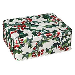 Holly Deep Rectangular Tin