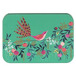 Orchard Bird Green Pocket Tin