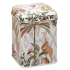 Palm Garden 10cm Rectangular Tin