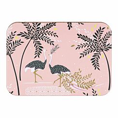 Ostrich & Palms Pocket Tin