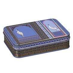 India Lattice Small Rectangular Tin