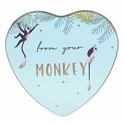 Little Gestures ‘Cheeky Monkey’ Small Heart Tin