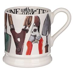 Gardening Tools Half Pint Mug