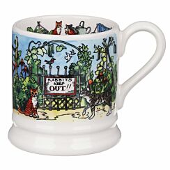 The Good Life In The Garden Half Pint Mug