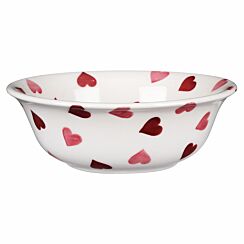 Pink Hearts Cereal Bowl 