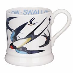 Birds Swallow Half Pint Mug