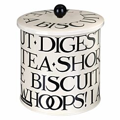 Black Toast Biscuit Barrel