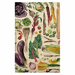 Vegetable Garden Tea Towel