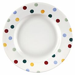 Polka Dot 10 1/2 Inch Plate