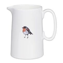 ‘Robin’ Boxed Half Pint Fine Bone China Jug