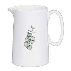 ‘Eucalyptus’ Boxed Half Pint Fine Bone China Jug