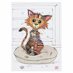 Kooks Kimba Kitten Greetings Card