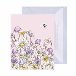 ‘Just Bee-cause’ Bee 3.5 Inch Mini Greetings Card