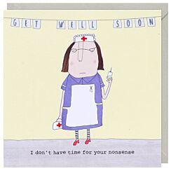 Nonsense Get Well Soon Card