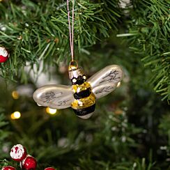 Glass Bumblebee Tree Decoration