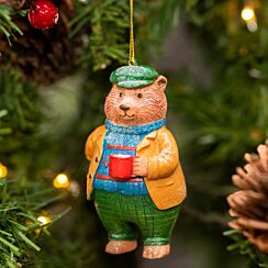 Goldilocks Daddy Bear Resin Tree Decoration