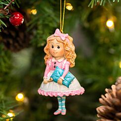 Goldilocks Resin Tree Decoration