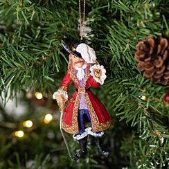 Resin Captain Hook Tree Decoration