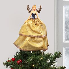 Blue & Gold Treetop Fairy