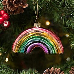 Glass Rainbow Tree Decoration