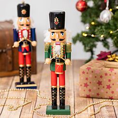 Assorted Large Hand Painted Wooden Nutcracker Ornament