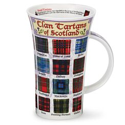 Clan Tartans of Scotland Glencoe Shape Mug