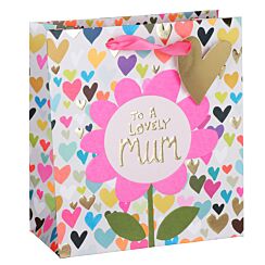 Paper Salad Hearts & Flowers Medium Gift Bag