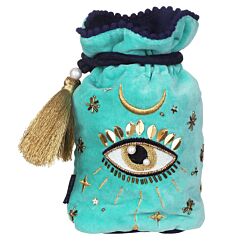 Glimmer Eye Drawstring Pouch