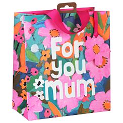 Paper Salad Floral For You Mum Medium Gift Bag