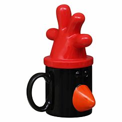 - Feathers McGraw Shaped 340ml Boxed Mug with Lid 