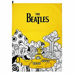 Yellow Submarine Tea Towel