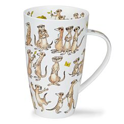 Meerkat Mob Henley Shape Mug