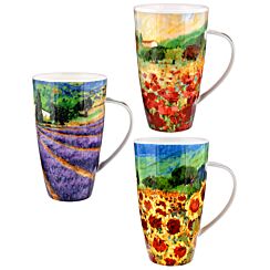 Paysage Henley Set Of 3 Mugs