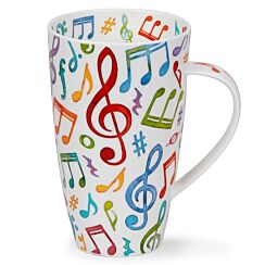 Upbeat Henley Shape Mug