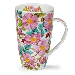 Wild Rose Henley Shape Mug