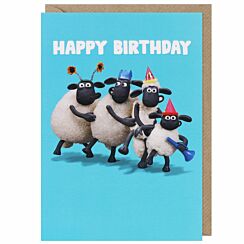 ‘Conga Line’ Birthday Card