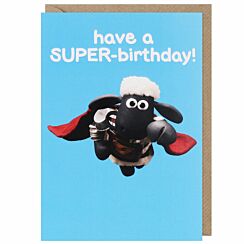 ‘Super Shaun’ Birthday Card