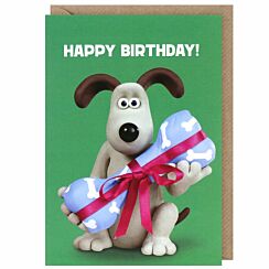 ‘Gromit Present’ Birthday Card