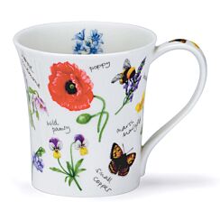 Wayside Poppy Jura Shape Mug