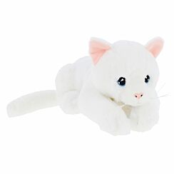 Keeleco Kittens White Cat 22cm Soft Toy