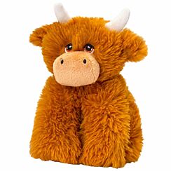 Keeleco Highland Cow 25cm Soft Toy