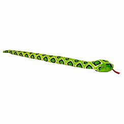 Keeleco Green Snake 100cm Soft Toy