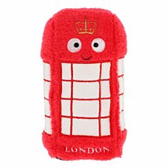 Keeleco London Telephone Box 20cm Soft Toy