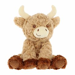 Keeleco Baby Hamish Highland Cow 15cm Soft Toy